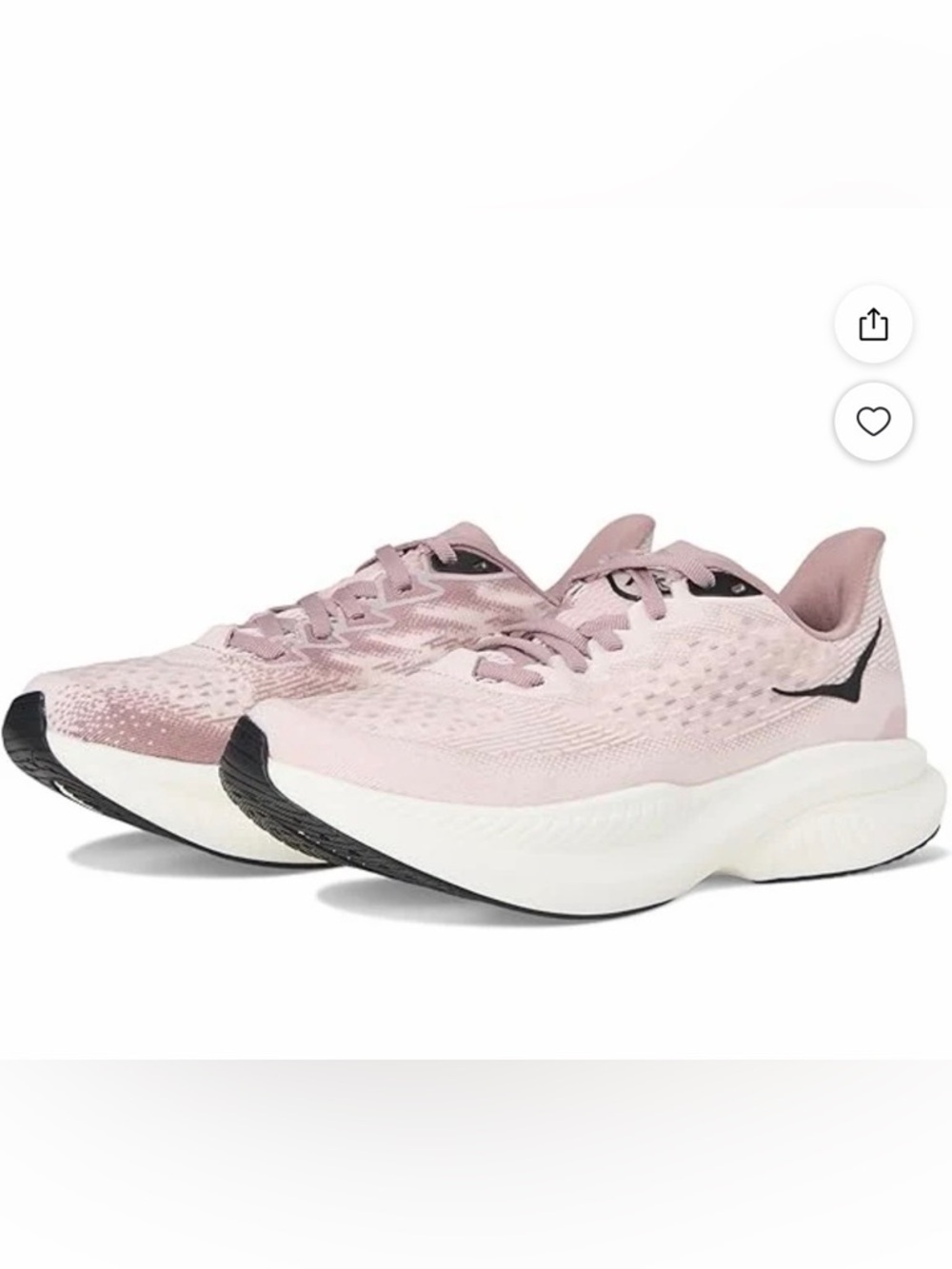 Hoka Mach 6 Women's Athletic Running Shoes - Blush Pink